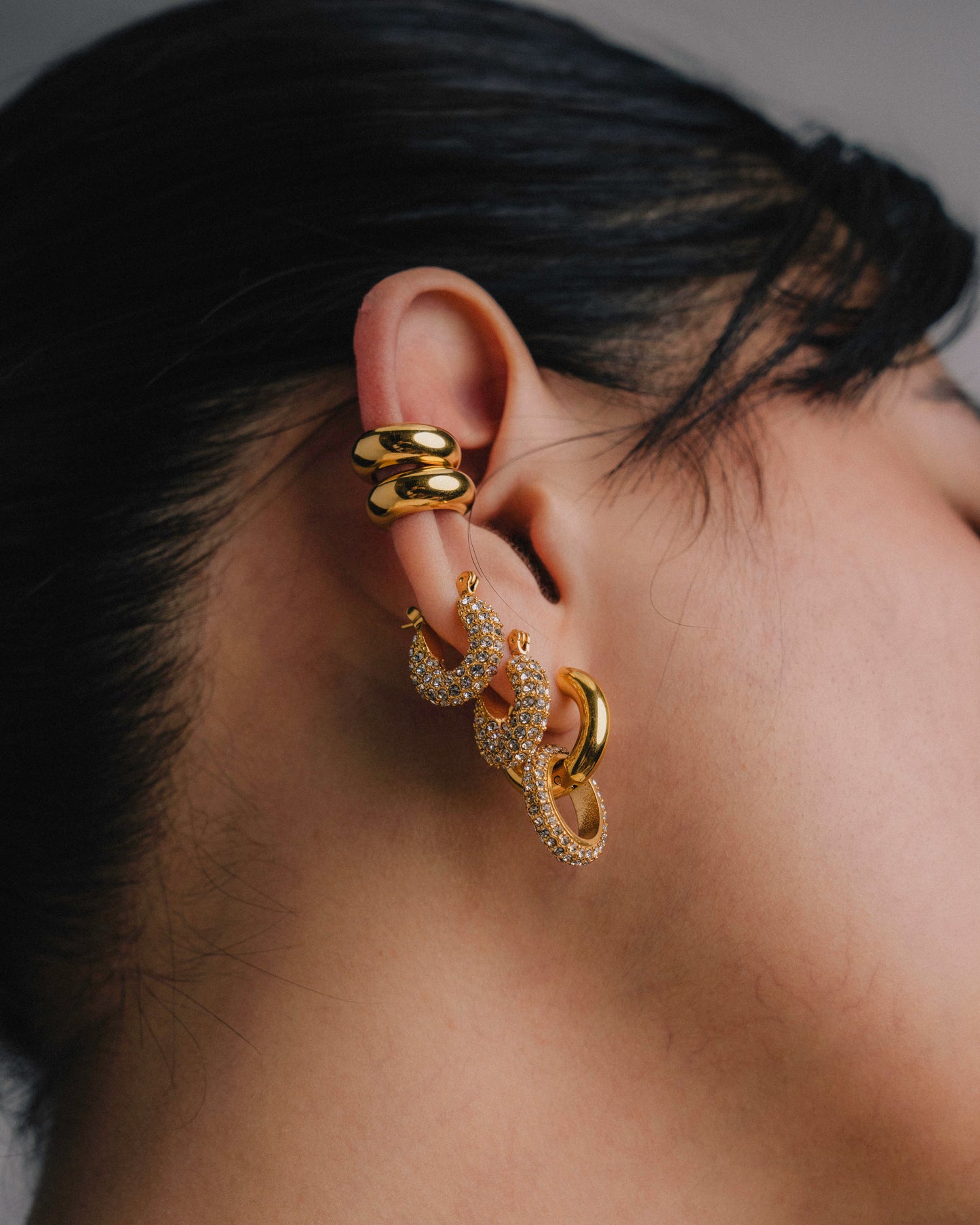 MINI NOUR HOOPS