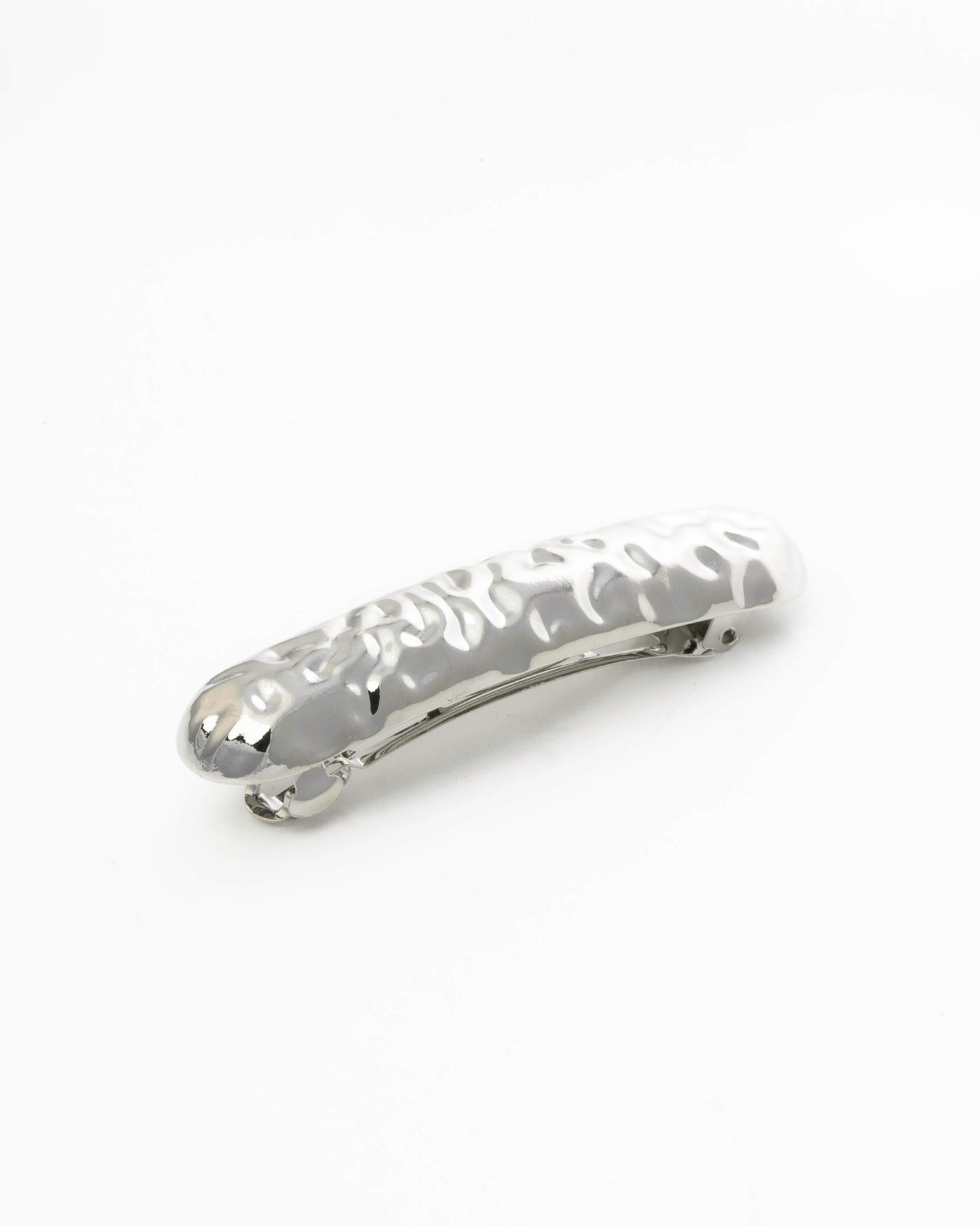 HAMMERED BAR BARETTE